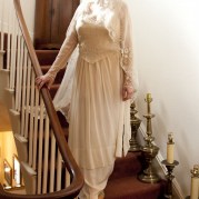 Original Edwardian and 1920s vintage wedding dress