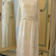 Original Edwardian and 1920s vintage wedding dress