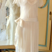 Original Edwardian and 1920s vintage wedding dress