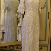 Original Edwardian and 1920s vintage wedding dress