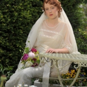 Original Edwardian and 1920s vintage wedding dress