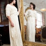 Original Edwardian and 1920s vintage wedding dress