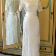 Original Edwardian and 1920s vintage wedding dress