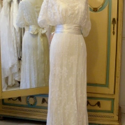Original Edwardian and 1920s vintage wedding dress