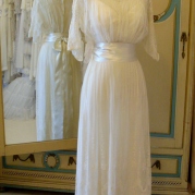Original Edwardian and 1920s vintage wedding dress