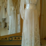 Original Edwardian and 1920s vintage wedding dress