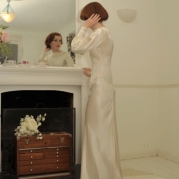 1930s vintage wedding dress
