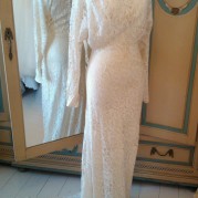 1930s vintage wedding dress