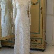 1930s vintage wedding dress