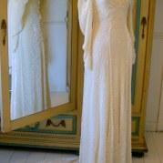 1930s vintage wedding dress