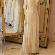 1930s vintage wedding dress