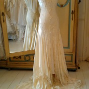 1930s vintage wedding dress