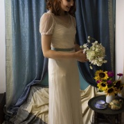 1930s vintage wedding dress