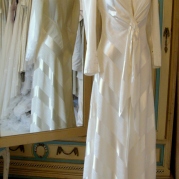 1940s vintage wedding dress