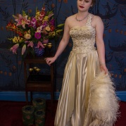 1940s vintage wedding dress