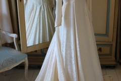 1940s vintage wedding dress
