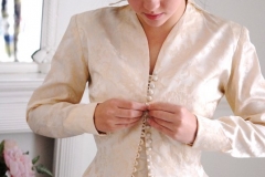 1940s vintage wedding dress