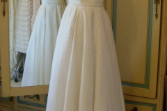 1940s vintage wedding dress