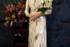 1940s vintage wedding dress