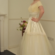 1950s vintage wedding dresses
