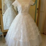 1950s vintage wedding dresses