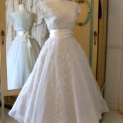 1950s vintage wedding dresses