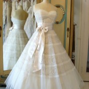 1950s vintage wedding dresses