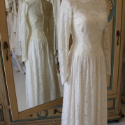 1950s vintage wedding dresses