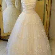 1950s vintage wedding dresses