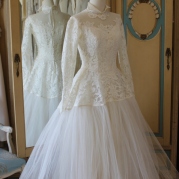 1950s vintage wedding dresses