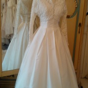 1950s vintage wedding dresses