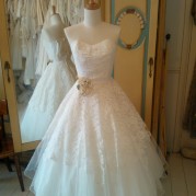 1950s vintage wedding dresses