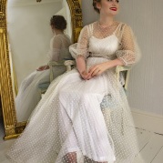 1970s vintage wedding dress