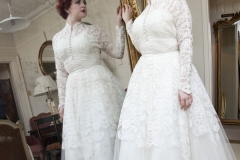 1950s vintage wedding dresses