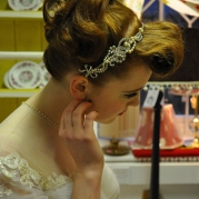 Vintage accessories, hair bands, veils, veil combs and fur from Abigail's Vintge Bridal