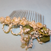 Vintage accessories, hair bands, veils, veil combs and fur from Abigail's Vintge Bridal