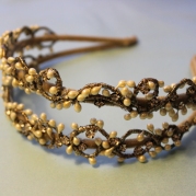 Vintage accessories, hair bands, veils, veil combs and fur from Abigail's Vintge Bridal