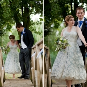 Real brides in original vintage wedding dresses by Abigail's Vintage Bridal