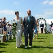 Real brides in original vintage wedding dresses by Abigail's Vintage Bridal