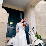Real brides in original vintage wedding dresses by Abigail's Vintage Bridal