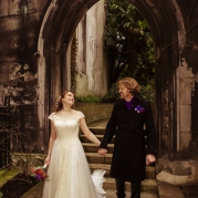 Real brides in original vintage wedding dresses by Abigail's Vintage Bridal