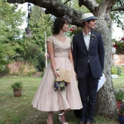 Real brides in original vintage wedding dresses by Abigail's Vintage Bridal