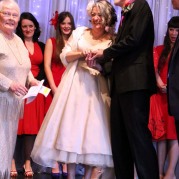 Real brides in original vintage wedding dresses by Abigail's Vintage Bridal