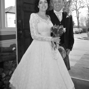 Real brides in original vintage wedding dresses by Abigail's Vintage Bridal