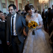 Real brides in original vintage wedding dresses by Abigail's Vintage Bridal