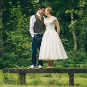 Real brides in original vintage wedding dresses by Abigail's Vintage Bridal