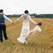Real brides in original vintage wedding dresses by Abigail's Vintage Bridal