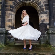 Real brides in original vintage wedding dresses by Abigail's Vintage Bridal