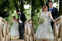 Real brides in original vintage wedding dresses by Abigail's Vintage Bridal
