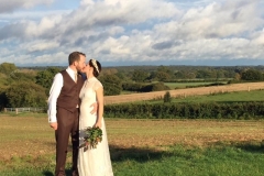 Real brides in original vintage wedding dresses by Abigail's Vintage Bridal